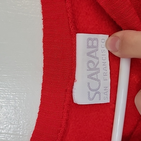 Cute retro vintage sweater valentines hearts bears theme graphic print crewneck - Picture 7 of 12